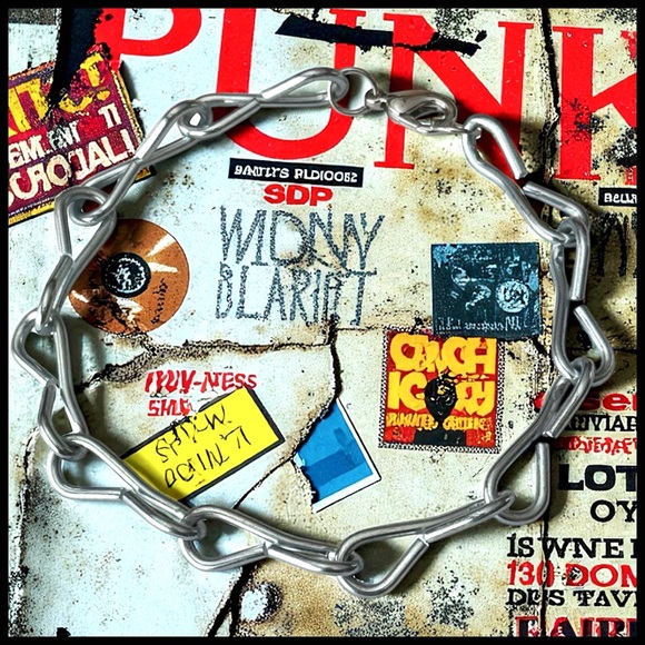 5 For $25💫Punk Silver Chain Bracelet. - Picture 1 of 4